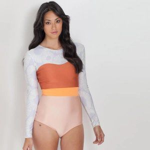 Hermosa Surf Suit Limestone